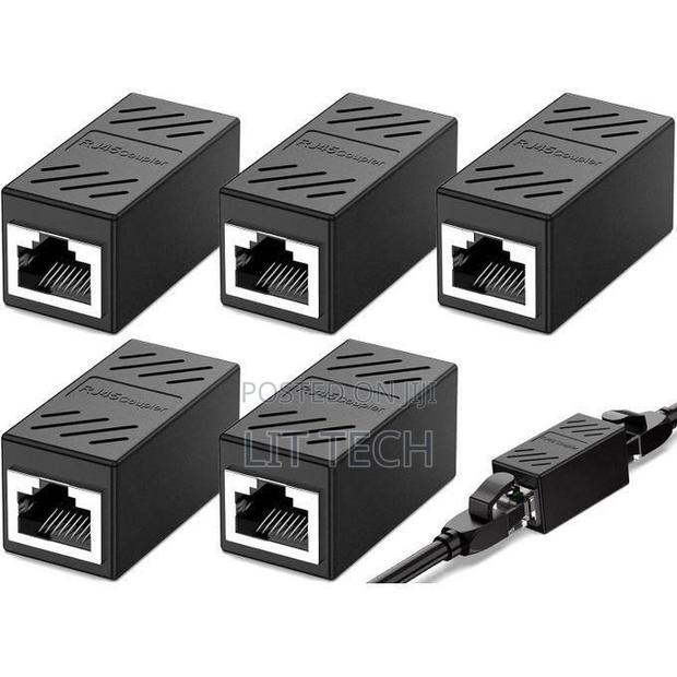 RJ45 Ethernet Cable Connector -5 Pieces