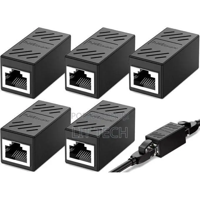 RJ45 Ethernet Cable Connector -5 Pieces