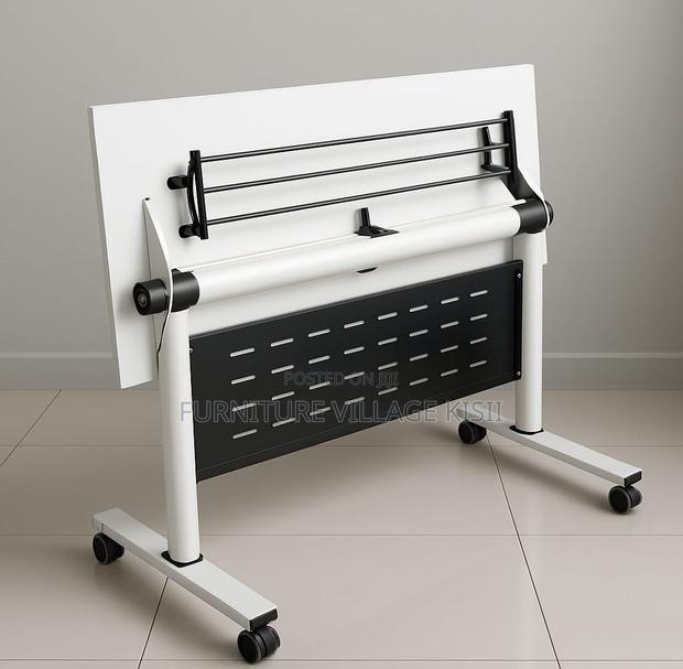 Office Table;Modern 120cm Conference Trainig Foldable Table - thumbnail 3