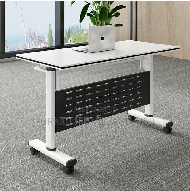 Office Table;Modern 120cm Conference Trainig Foldable Table - thumbnail 9