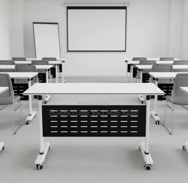 Office Table;Modern 120cm Conference Trainig Foldable Table - thumbnail 12