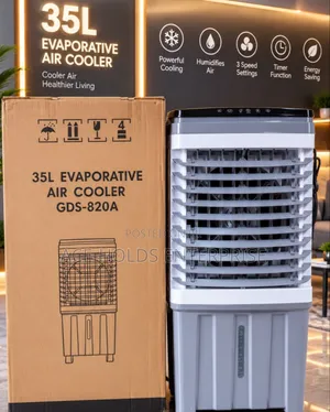 Air Humidification - 35 Litres Starworth Air Cooler Large Capacity