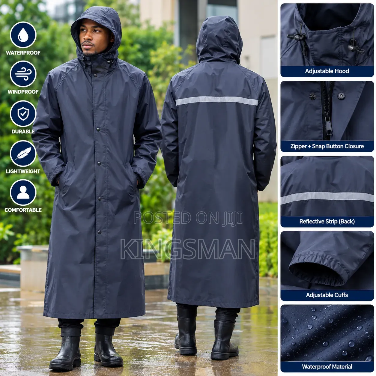 Heavy Quality Adult Raincoat