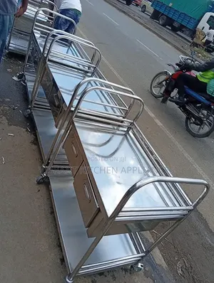 Stainless Steel Medical Trolley