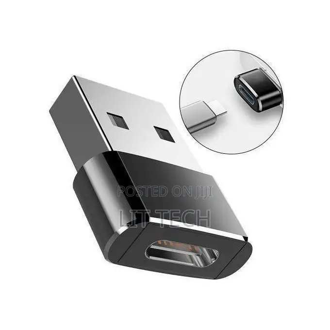 USB Type C OTG Adapter to Micro USB Type-C Female Converter