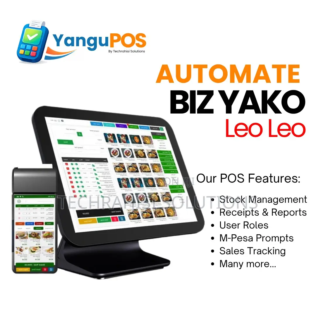 Yangu POS Software Both for Offline Online