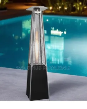 Pyramid Patio Gas Heater With Quartz Flame Tube