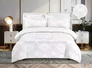 Ultra-Soft 6pc Cotton Tufted Duvet Set for 6x7 Beds