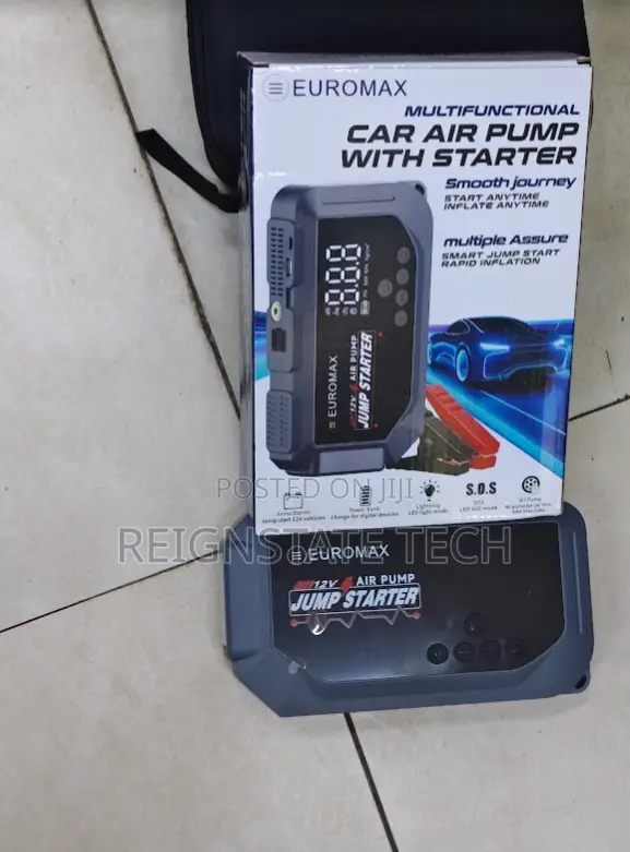 Euromax EMK3 Jump Starter Digital Air Pump