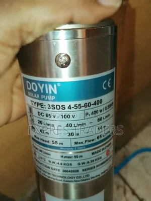 Doyin Solar Pump: Solar-Powered Water Flow! 55 M Height