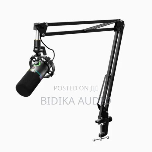 MAONO PD200XS USB/XLR Dynamic Microphone Set With Boom Arm – Black