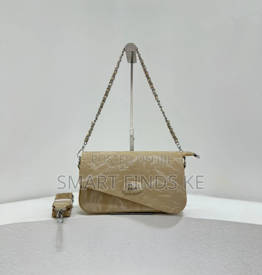Elegant Deep Burgundy Crossbody Bag With Dual Straps (New)