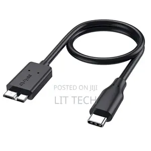 USB C Type C to Micro-B USB 3.0 Cable, 10Gbps Syncing Cord