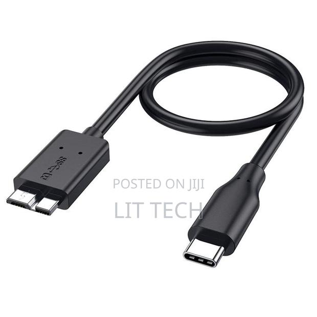 USB C Type C to Micro-B USB 3.0 Cable, 10Gbps Syncing Cord