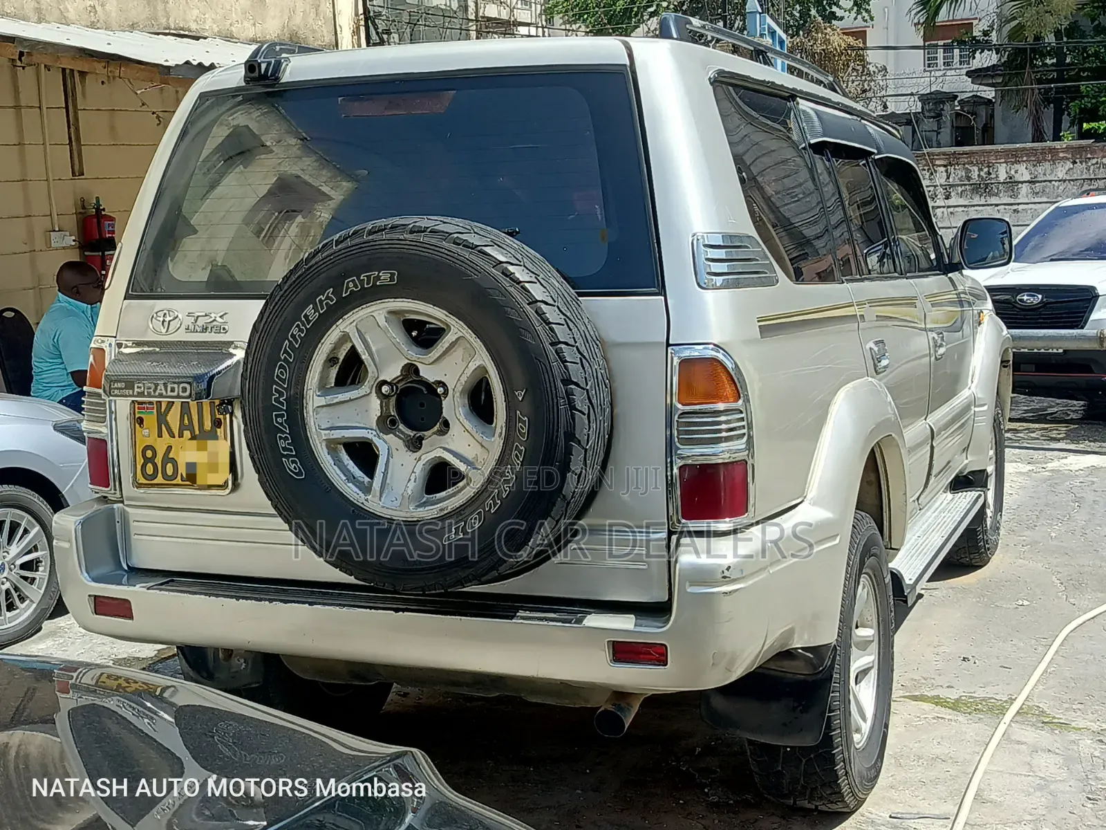 Toyota Land Cruiser Prado 3.0 D-4D 5dr 2000 Gray