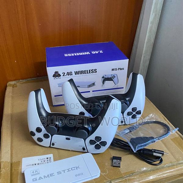 Game Stick M15 Gaming Console Gamepad 2Wireless Controller