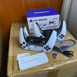 M15 Plus Retro Video Game Console White HDMI 2.4G22000+Classic 3D 