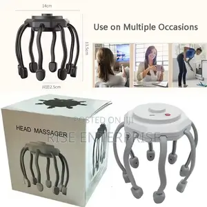 Electric Octopus Claw Anti Stress Head Massager