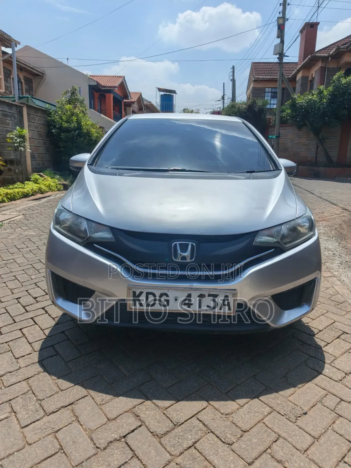 Honda Fit 2014 Silver
