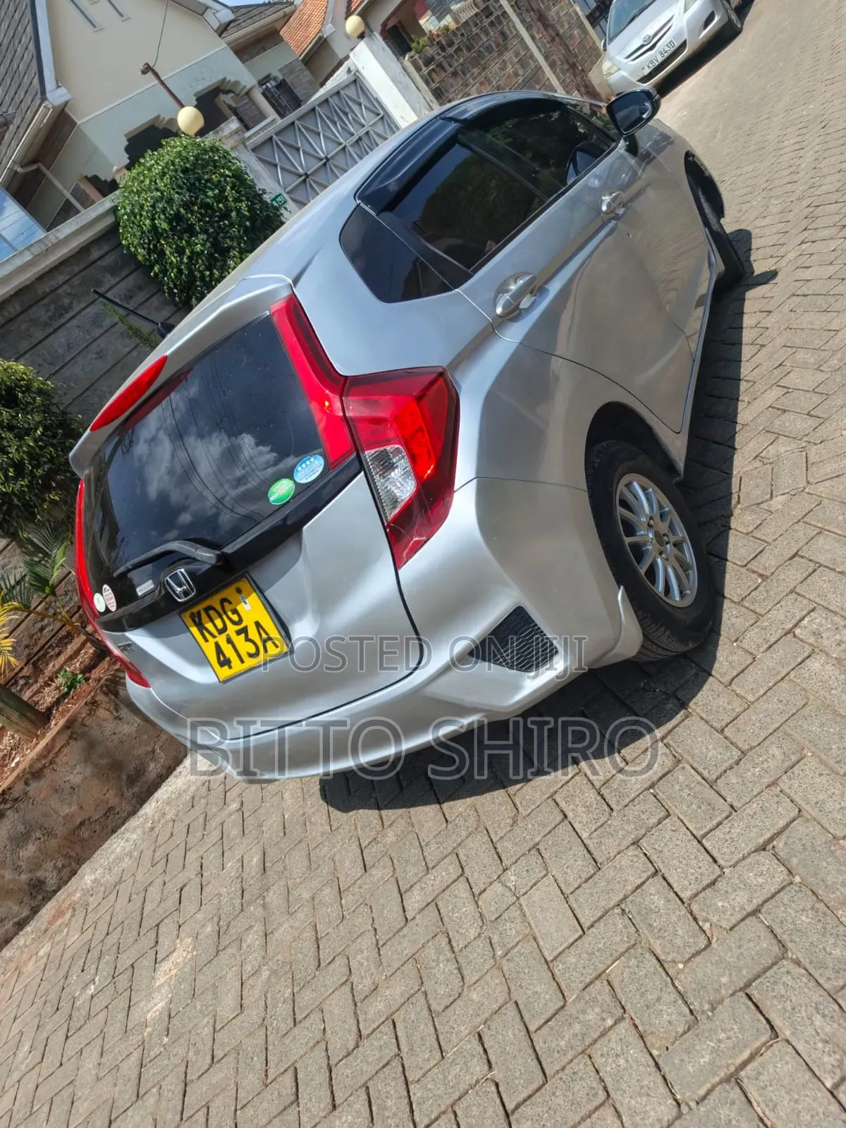 Honda Fit 2014 Silver