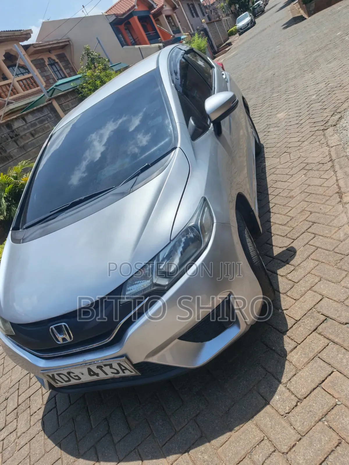 Honda Fit 2014 Silver