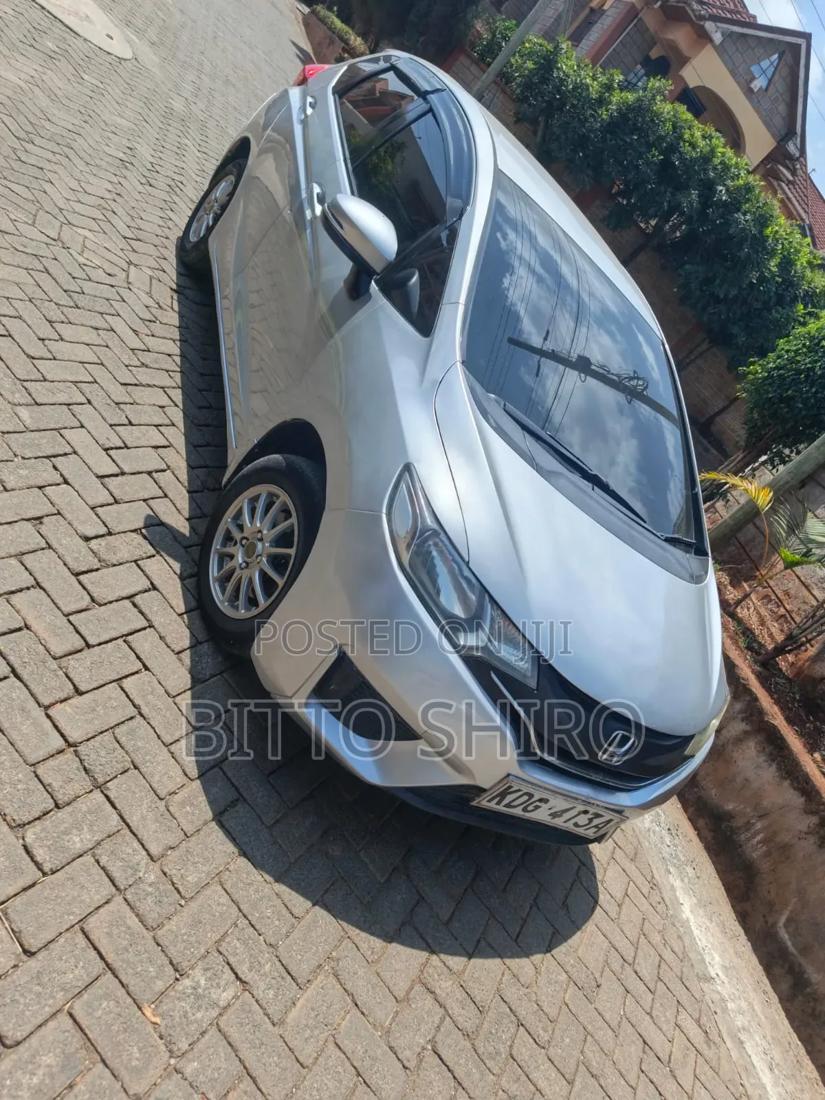 Honda Fit 2014 Silver