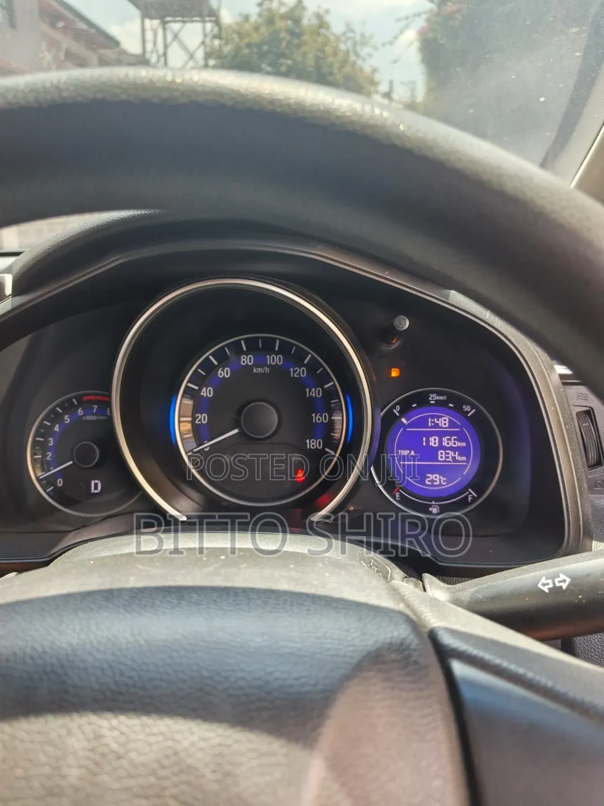 Honda Fit 2014 Silver