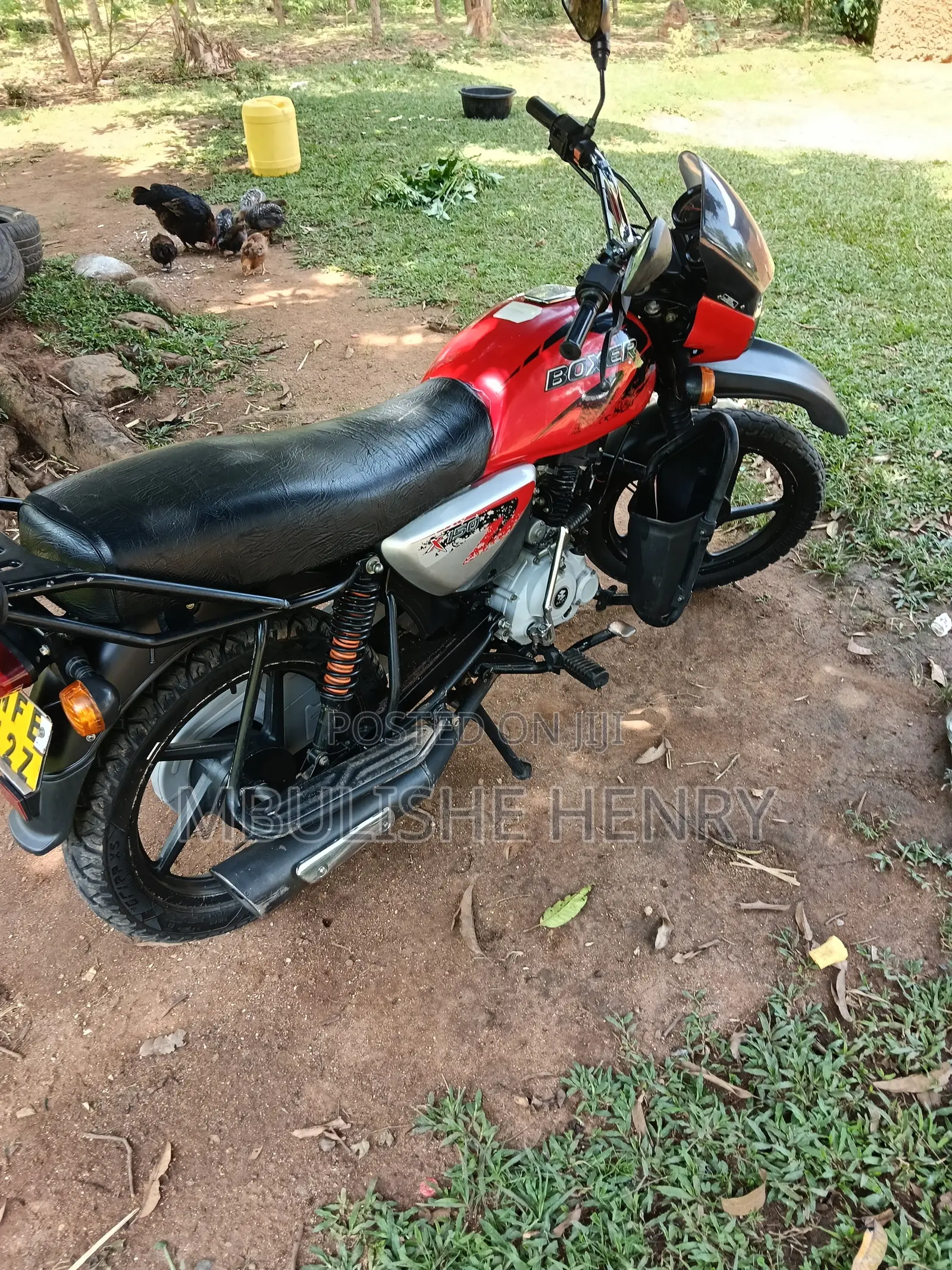 Bajaj Boxer 2019 Red