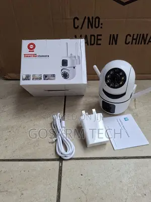 WallMounted V380 Dual Lens CCTV Camera WiFi PTZ Bulb With Full Coverag