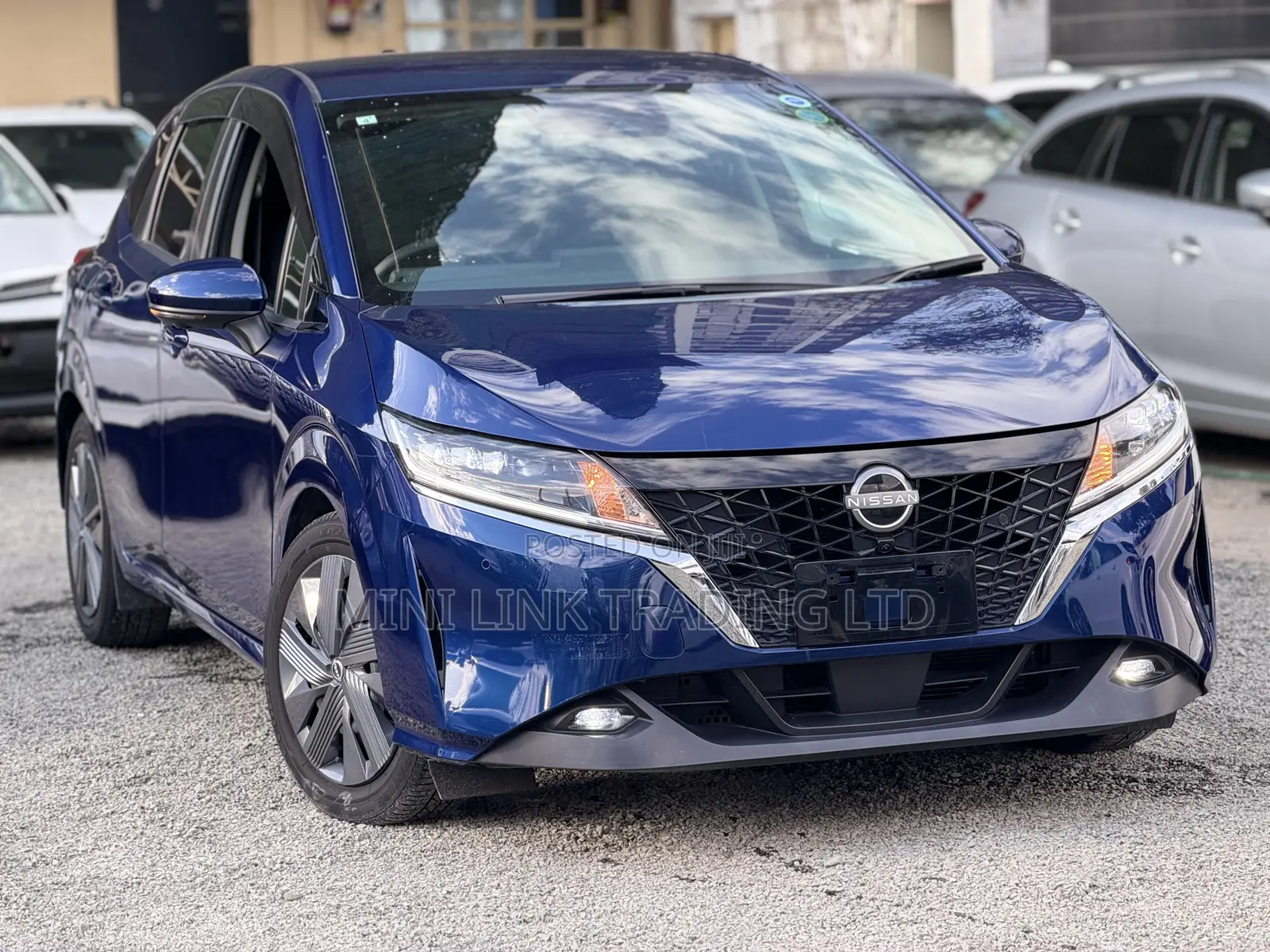 Nissan Note 1.2 Hybrid 2021 Blue