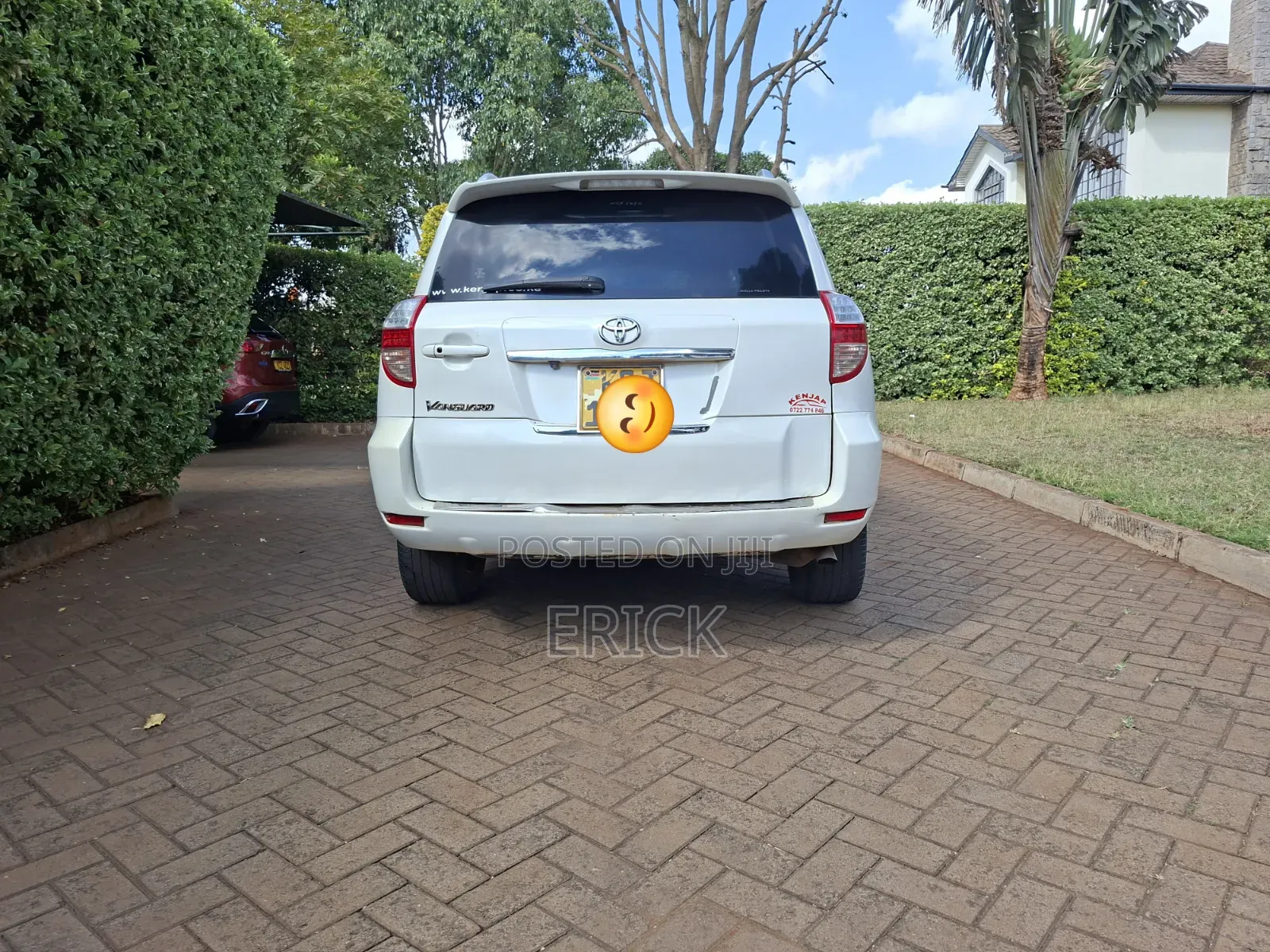 Toyota Vanguard 2009 White