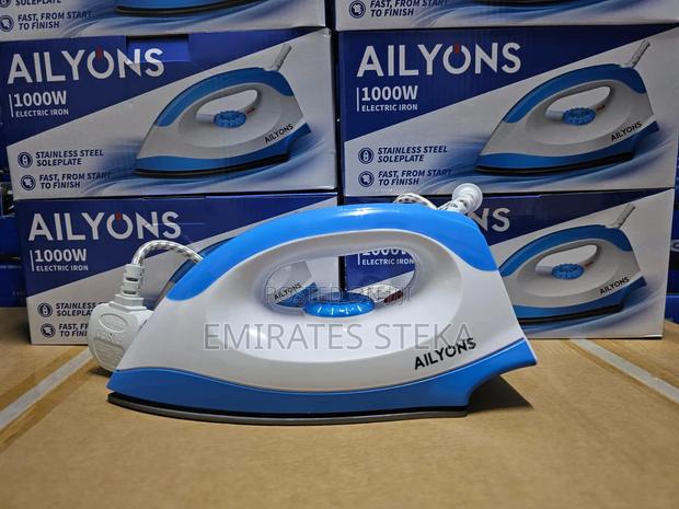 AILYONS HD-198A Electric Dry Iron Box White Blue
