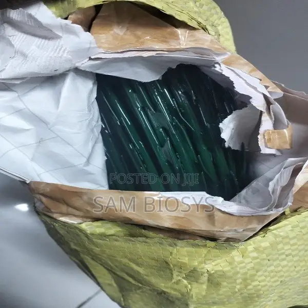 Wall Top Green Razor Wire