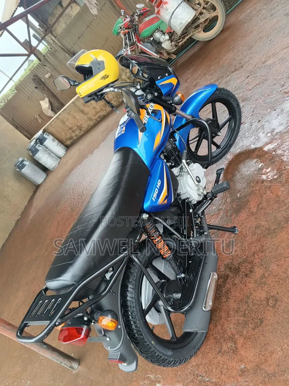 New Bajaj Boxer 150 UG 2026 Blue