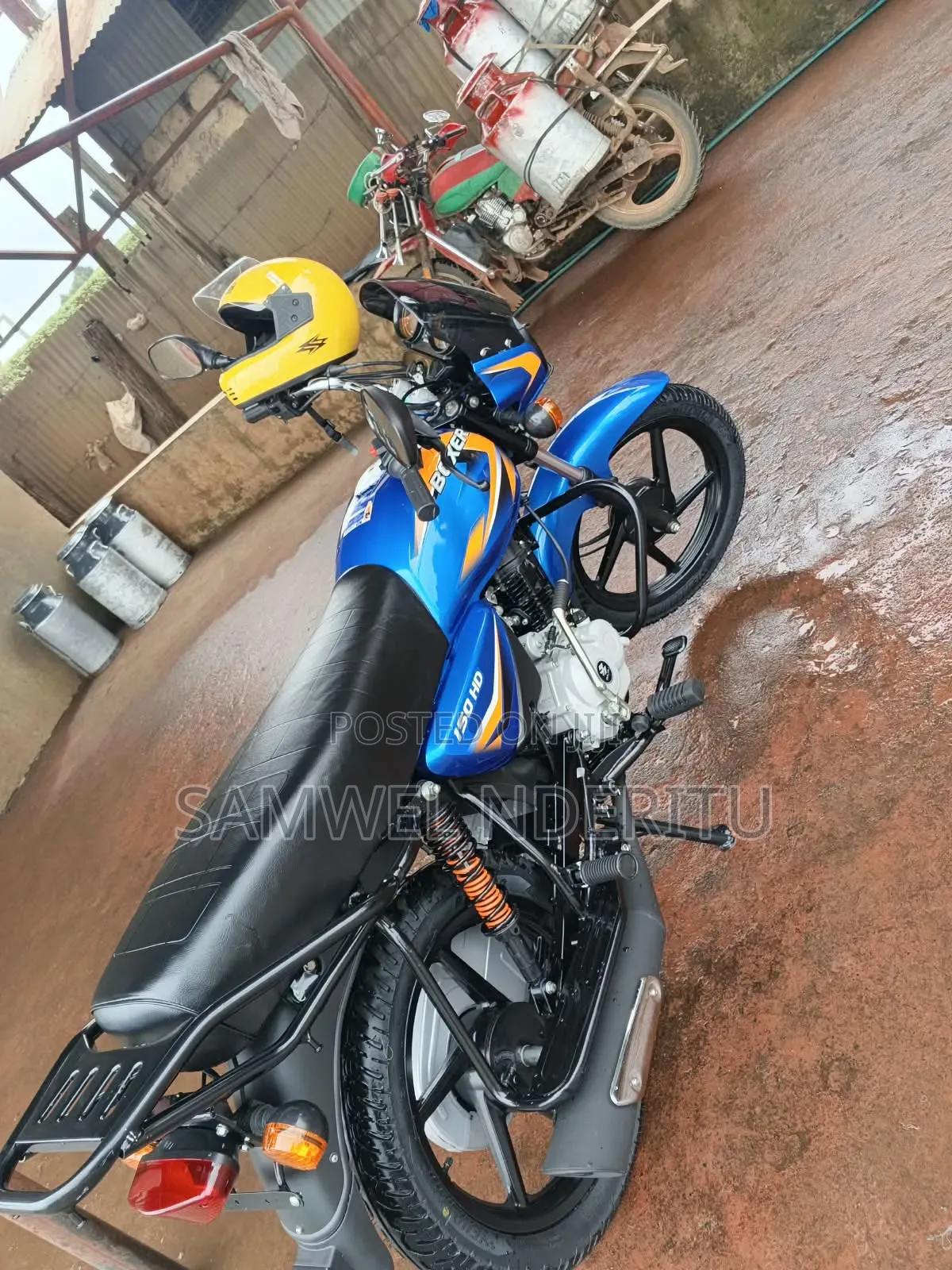 New Bajaj Boxer 150 UG 2026 Blue