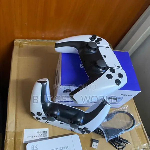Comfortable 2 Wireless Gamepad Plug Play Video Game 64GB M15