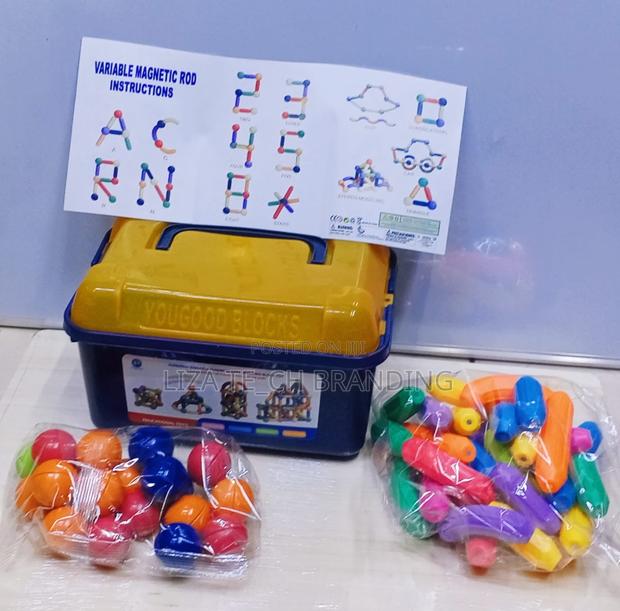 Educational Magnetic Bar With a Tin - main view