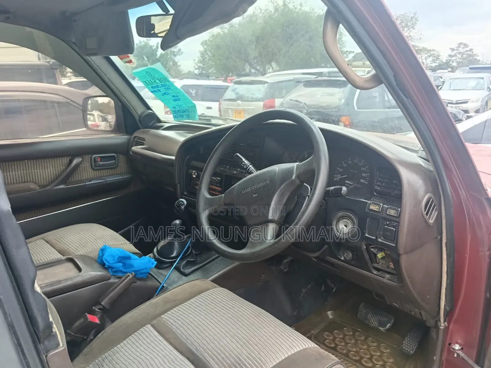Toyota Land Cruiser HDJ 100 4.2 D 1998 Maroon