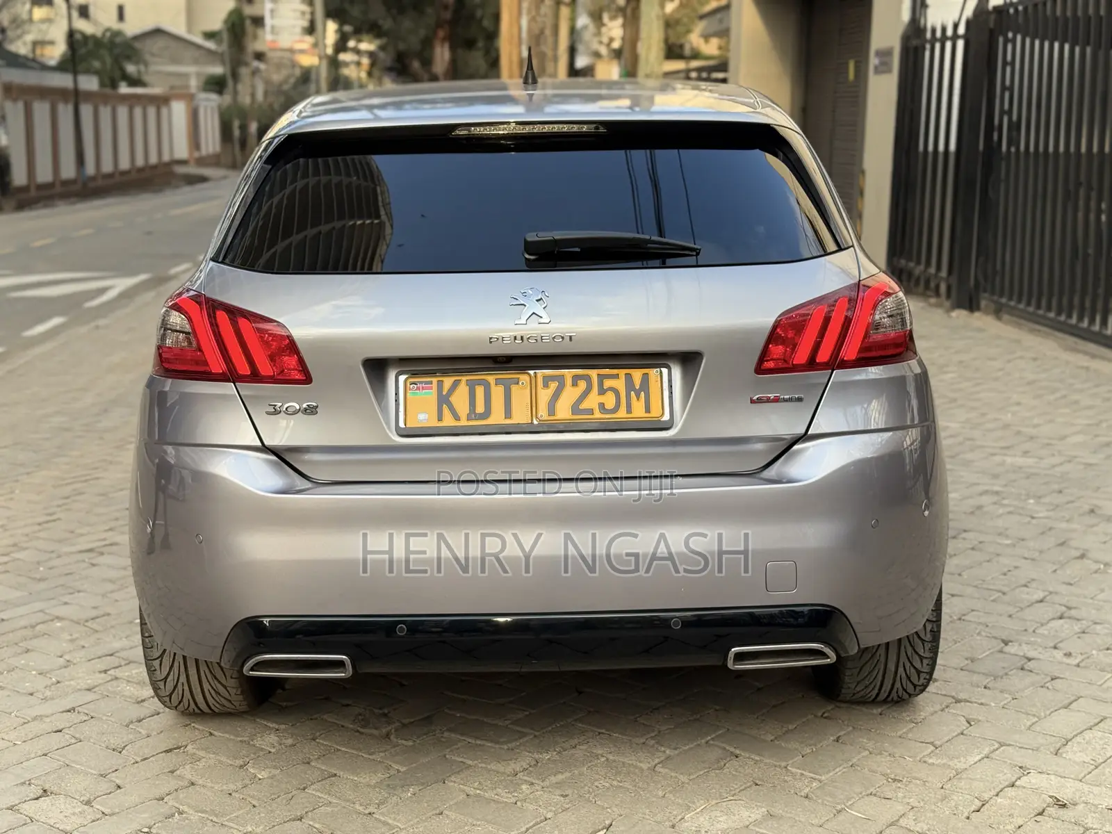 Peugeot 308 2018 Gray