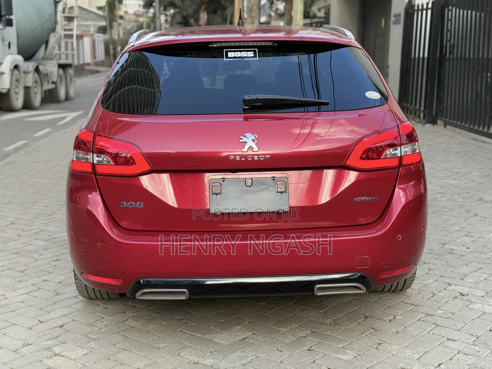 Peugeot 308 2019 Red