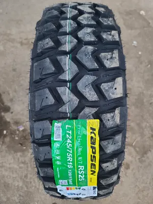 Lt 245 /75 R16 Kapsen Tires Practicalmax M/T Rs25 Mud-Terrain