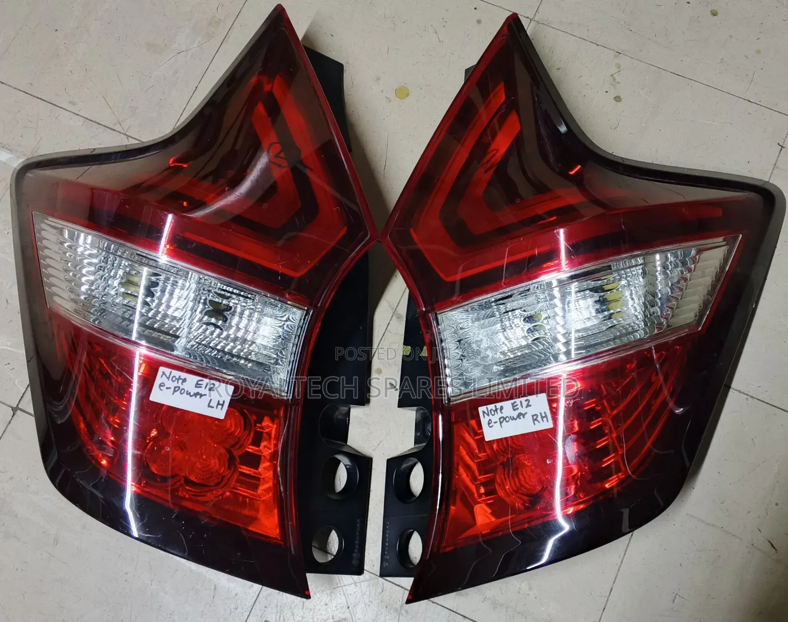Note E12 E-Power Taillight Rhs+lhs Price of Each