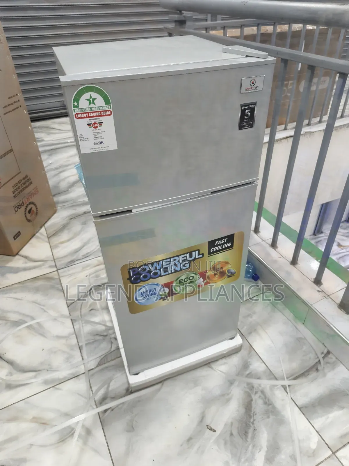 Smartpro Refrigerator Double Door SFR-125-DT-1