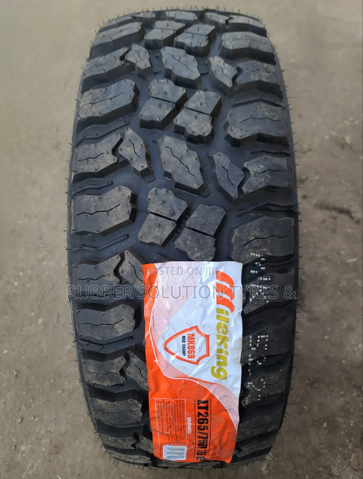Lt 265 /75 R16 Mileking Tyres 10pr Mk869 Mud-Terrain