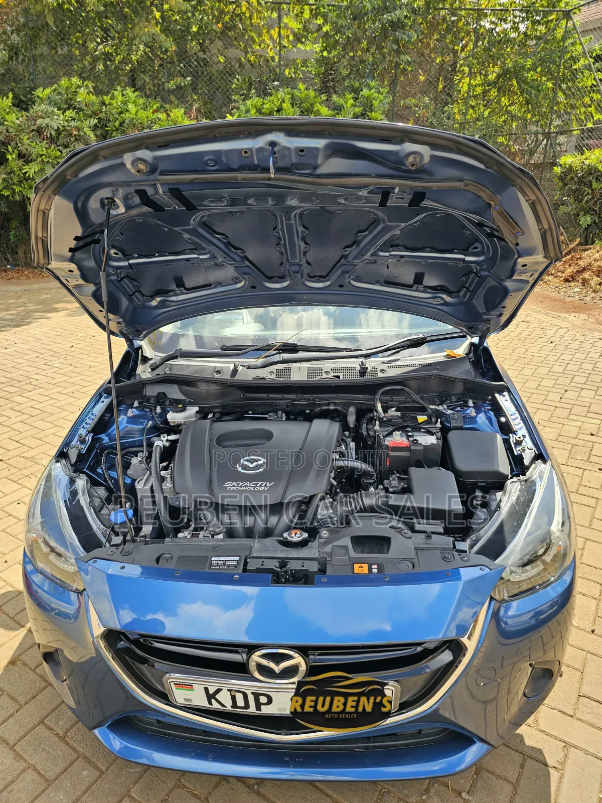 Mazda Demio 2017 Blue