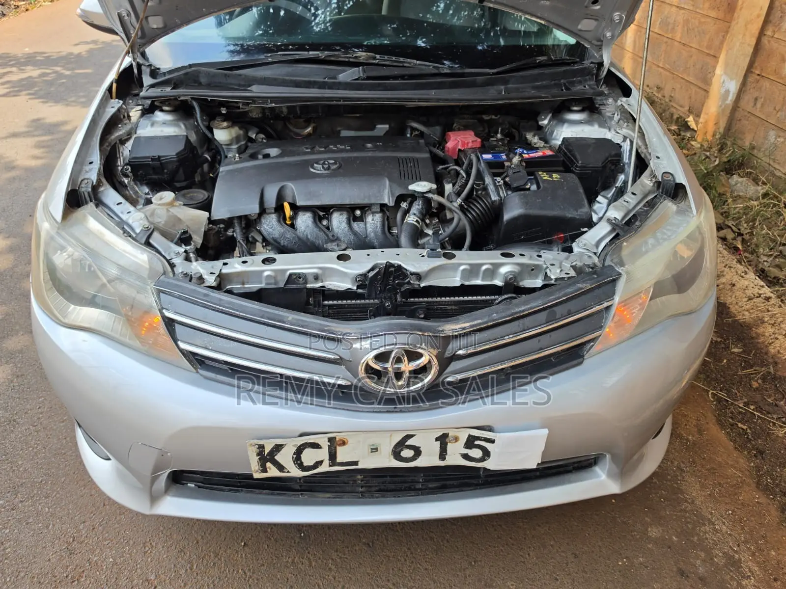 Toyota Axio 2015 Burgundy