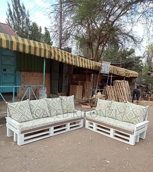 Pallet Outdoor Sofa Set/Pallet Balcony Chairs
