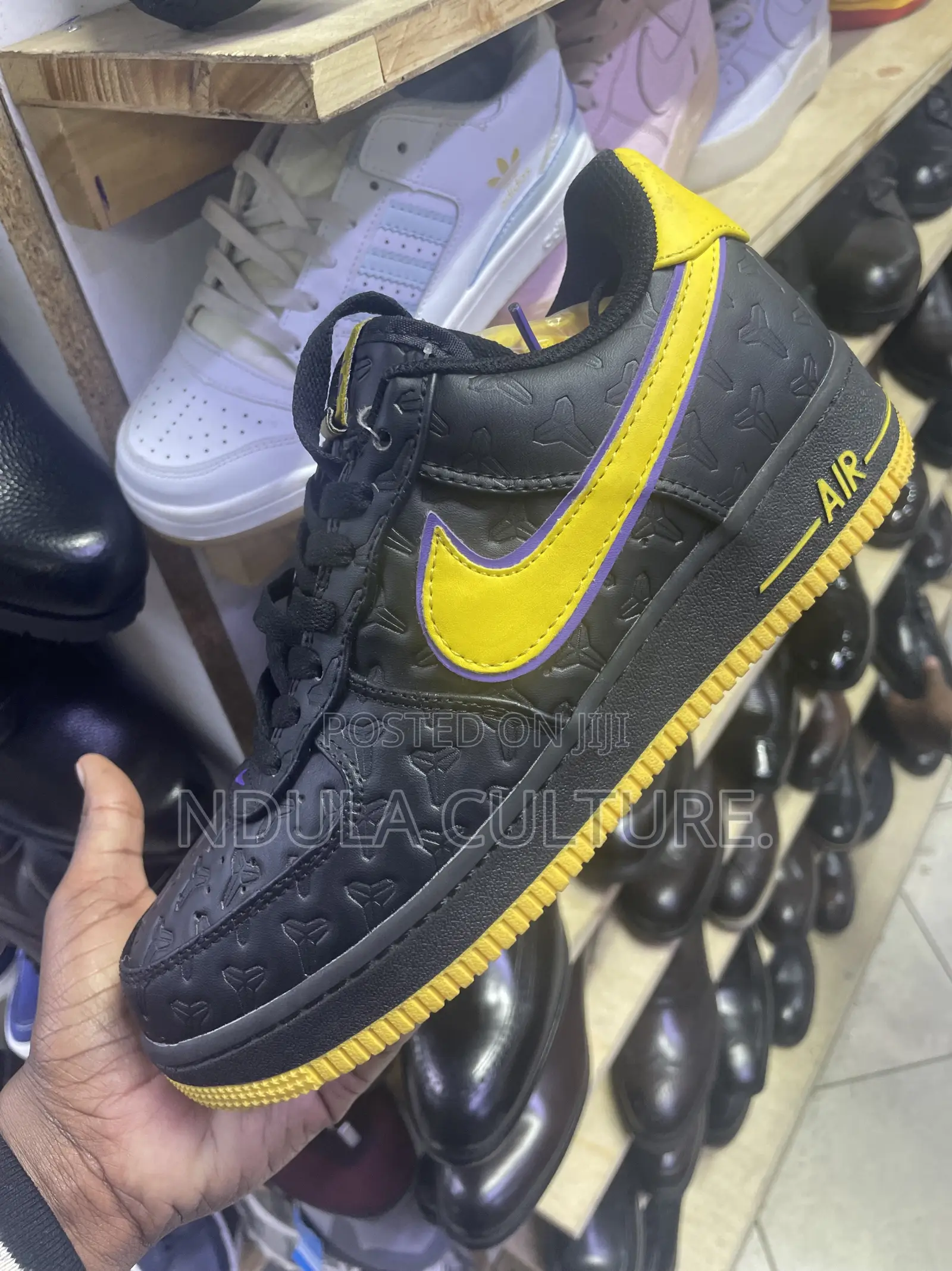 Nike Air Force 1 Low Kobe Bryant "Lakers Away" Sneakers