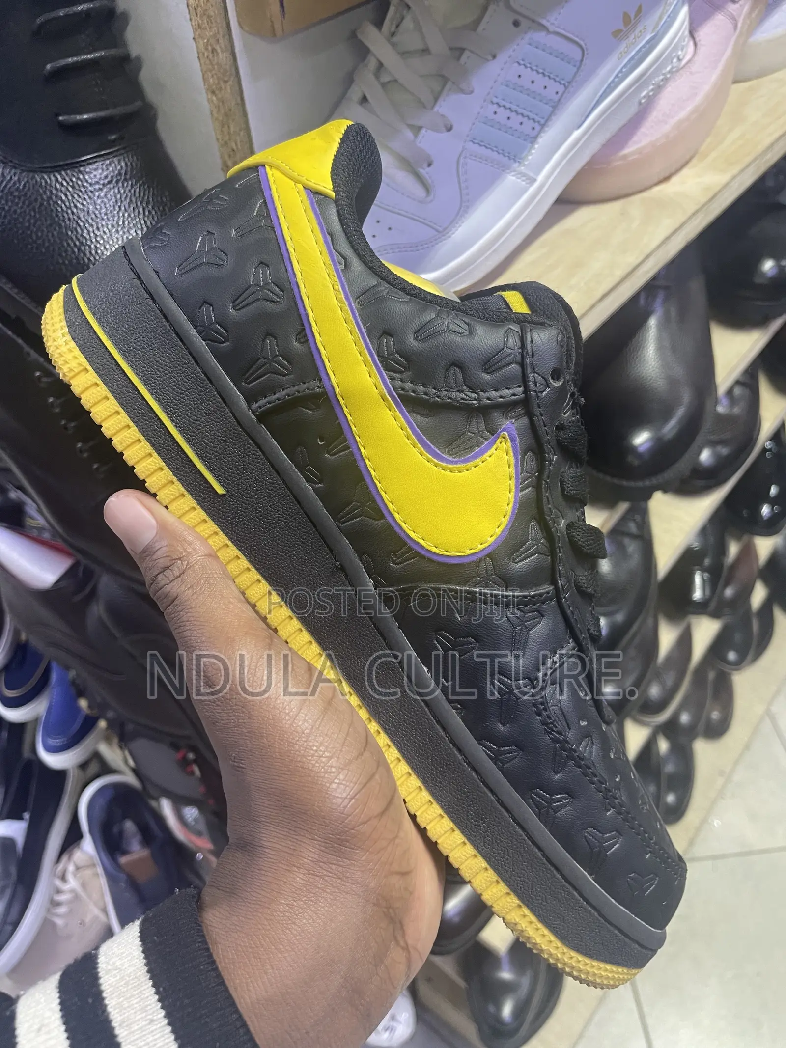 Nike Air Force 1 Low Kobe Bryant "Lakers Away" Sneakers