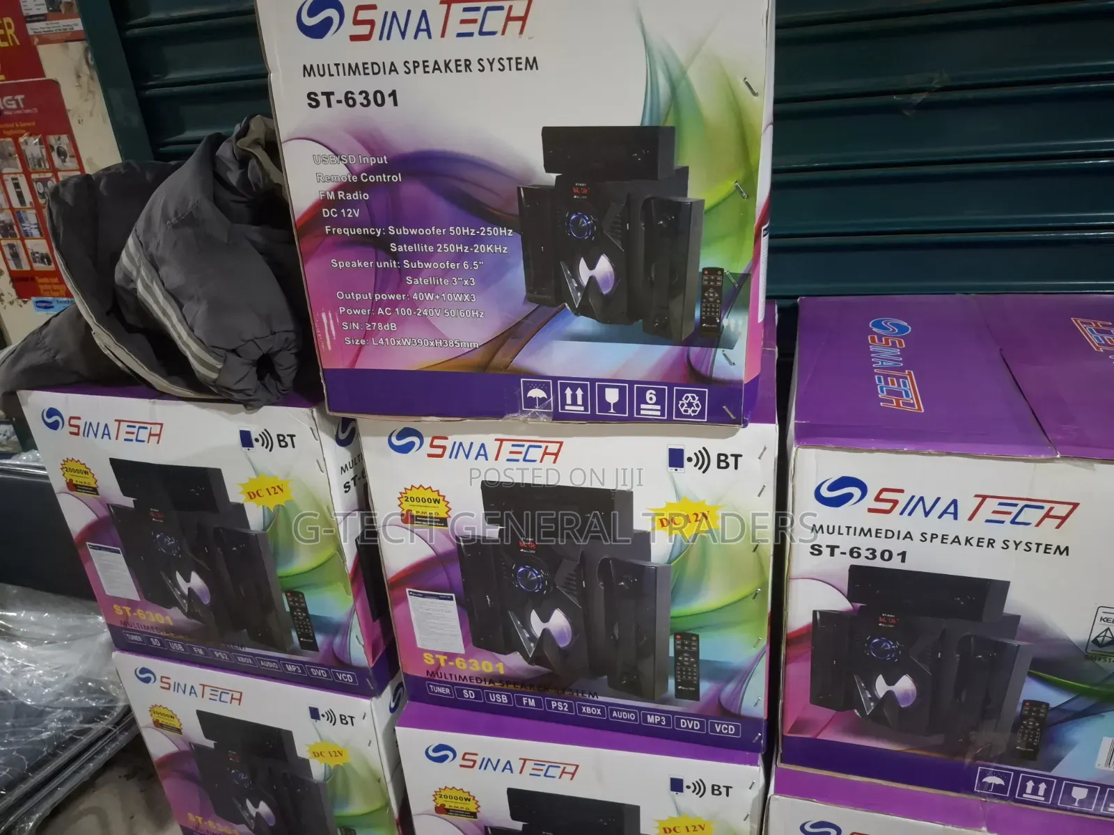 Sinatech 3.1 Multimedia Speaker System 20000w